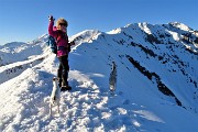 68  La mia prima in Cima Vaccaro (1958 m) e  con neve  !